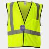 Unisex Economy Single Pocket Hook-and-Loop Mesh Vest Thumbnail