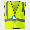Unisex Economy Single Pocket Hook-and-Loop Mesh Vest Thumbnail