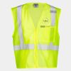 Unisex Single Pocket Zipper Mesh Vest Thumbnail