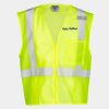 Unisex Single Pocket Zipper Mesh Vest Thumbnail